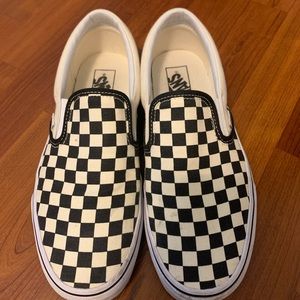 checkered vans